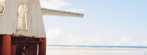 ベシオ島・２０サンチ砲台